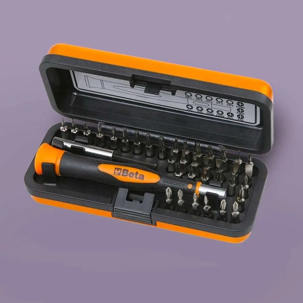 Microgiravite con 36 inserti da 4 mm e prolunga magnetica 1256/C36-2 Beta 